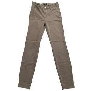 Buffalo David Bitton Womens 2/26 High Rise Skinny Jeans Hanna Stretch Taupe